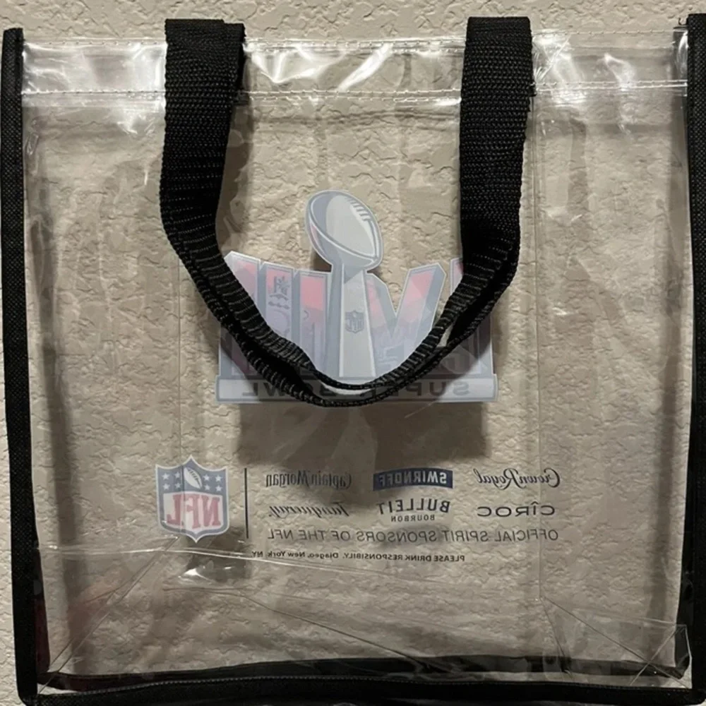 Super Bowl LVIII Clear Stadium Bag NFL Kansas City Chiefs - San Francisco 49ers